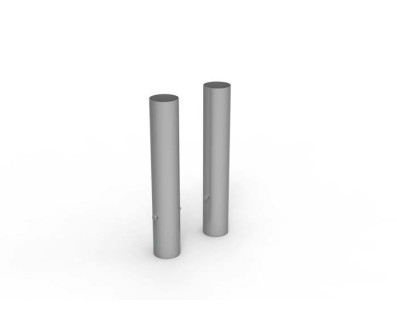 LOT DE 4 DE FOURREAUX POUR BUTS FOOTBALL RABATTABLES Ø 60 MM
