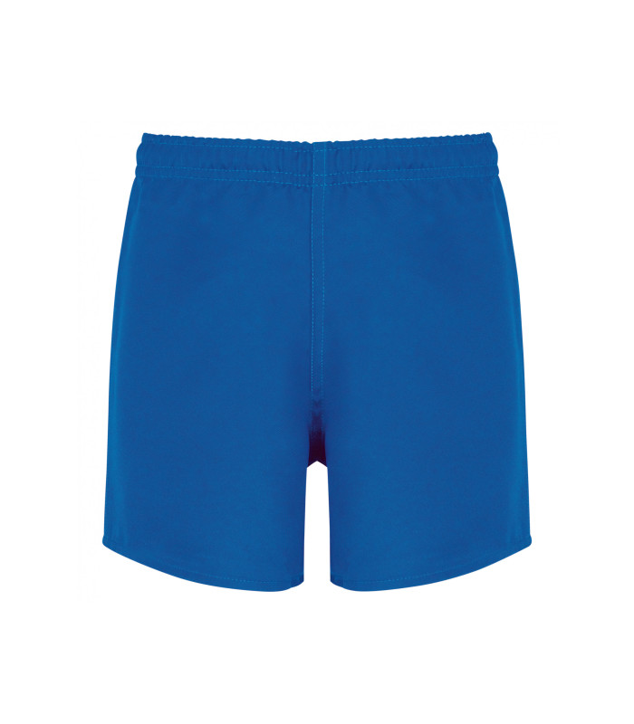 SHORT DE RUGBY ENFANT PRO ACT BLEU ROY