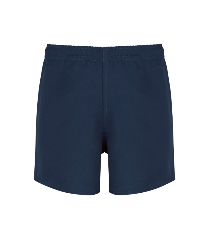 SHORT DE RUGBY ADULTE  PRO ACT BLEU MARINE
