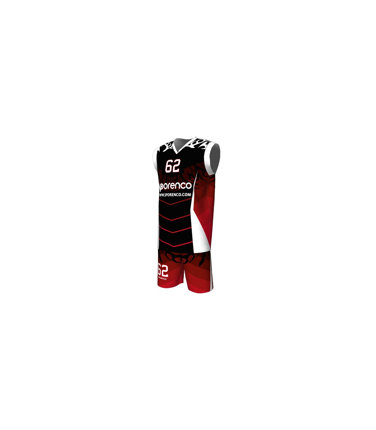 SHORT BASKET CLUB REVERSIBLE SUBLIMÉ HOMME DESIGN 3 FACE