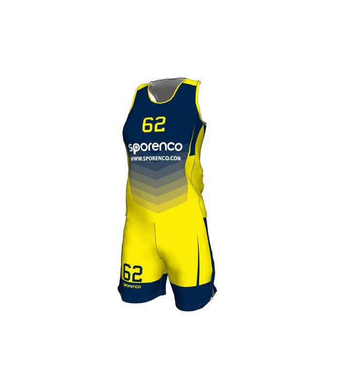 SHORT BASKET CLUB REVERSIBLE SUBLIMÉ FEMME DESIGN 4 FACE