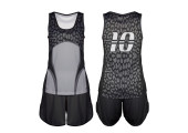 SHORT BASKET CLUB REVERSIBLE SUBLIMÉ FEMME FÉLINE