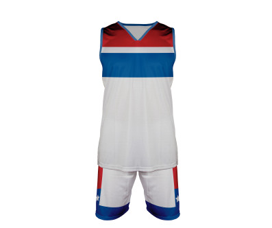 SHORT BASKET CLUB PERSONNALISÉ RÉVERSIBLE HOMME BLOCK