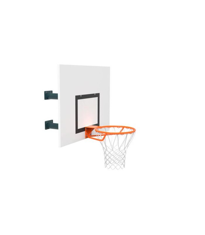 PANIER DE BASKET MURAL INTERIEUR HAUTEUR FIXE 2 BRAS RECTANGLE