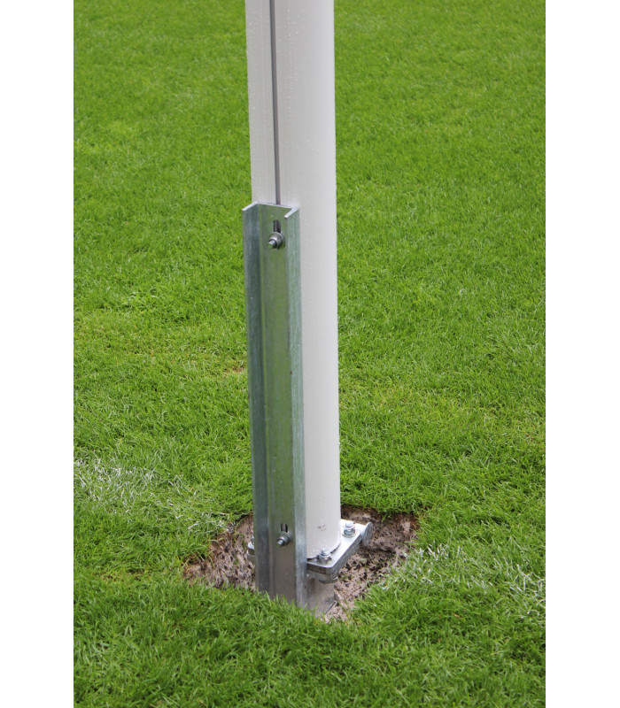 LOT DE 4 CHARNIERES OU ARTICULATIONS POUR POTEAUX DE RUGBY