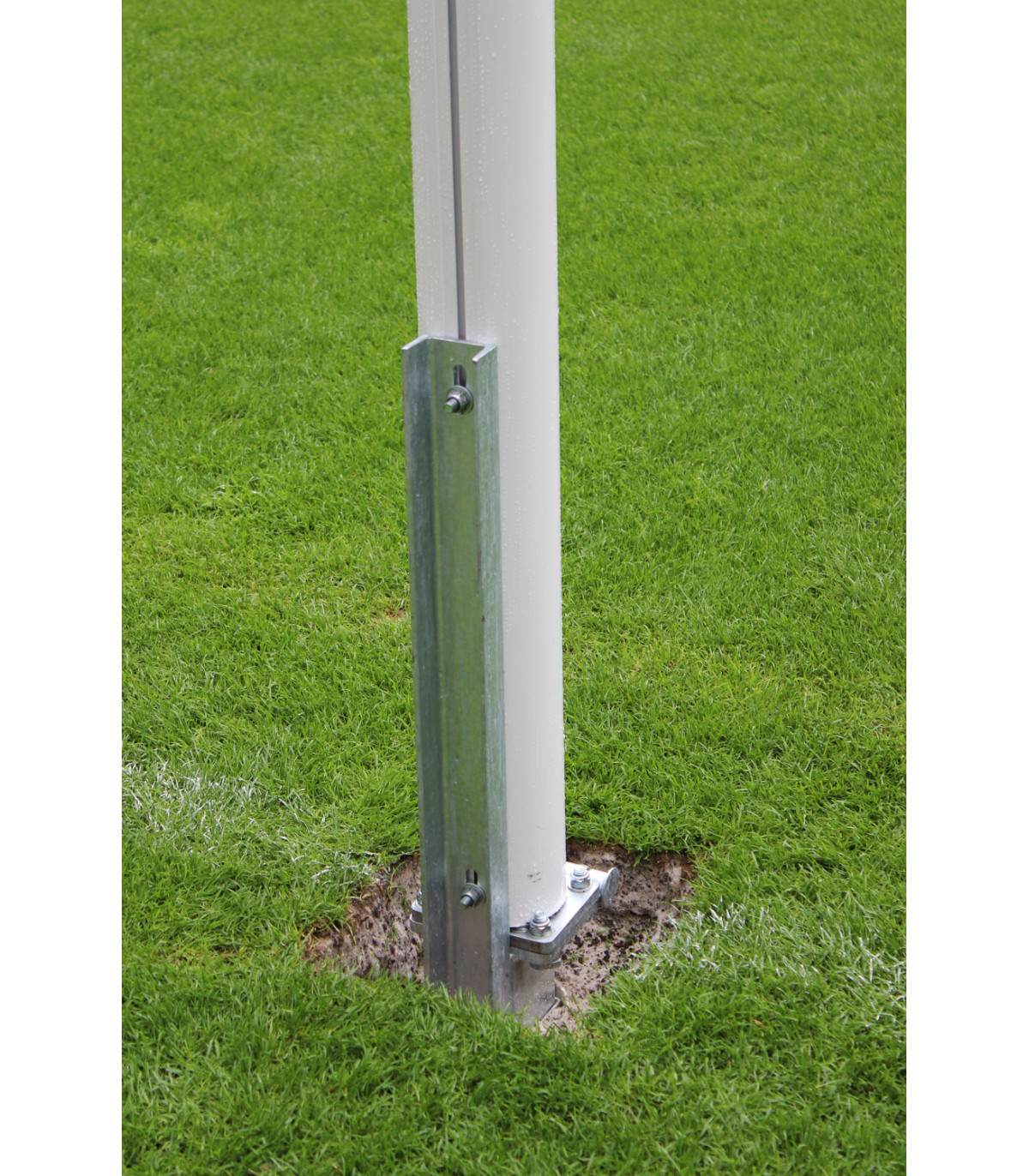 LOT DE 4 CHARNIERES OU ARTICULATIONS POUR POTEAUX DE RUGBY