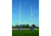 PAIRE DE POTEAUX RUGBY ALUMINIUM 14 M Ø 100 MM