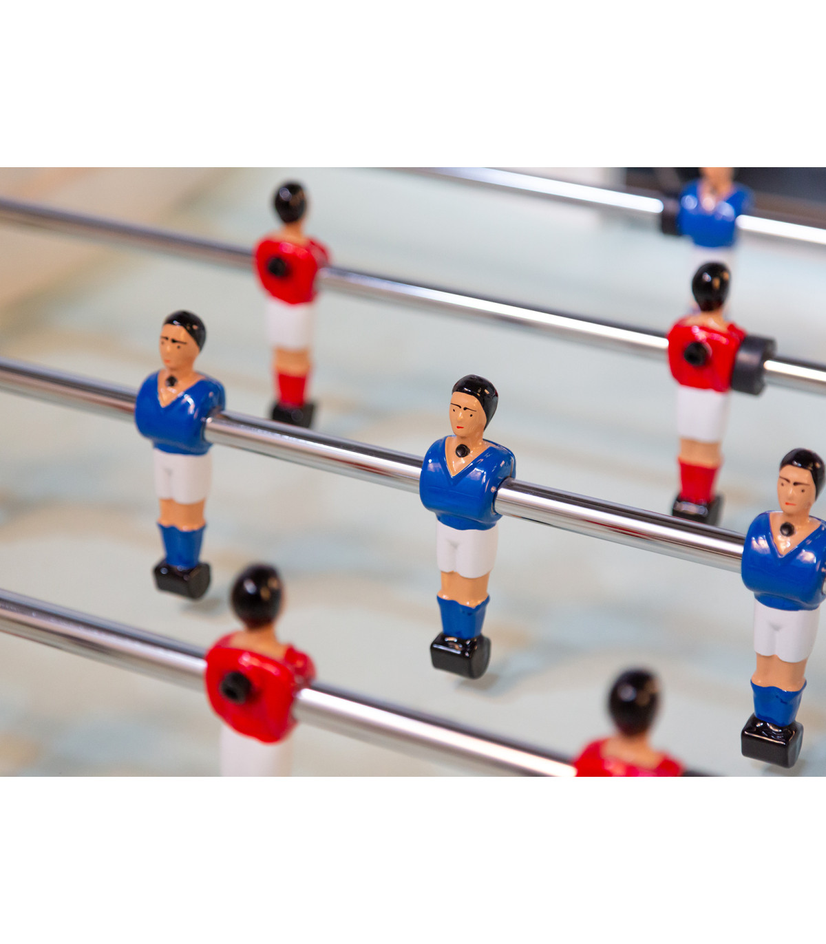 ZOOM JOUEURS BABY FOOT RENE PIERRE PRO SANS MONNAYEUR