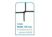 MAILLE FILETS DE FOOTBALL À 8 BUT FIXE ET MOBILE
