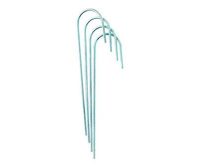 LOT DE 4 PIQUETS ANCRAGE FILET