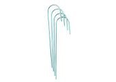 LOT DE 4 PIQUETS ANCRAGE FILET
