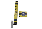 LOT DE 14 DRAPEAUX POTEAUX DE TOUCHE RUGBY PERSONNALISÉES AVEC ¨PROTECTIONS POTEAUX EXEMPLE 2