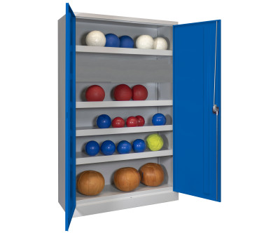ARMOIRE SALLE DE SPORT PORTES PLEINES