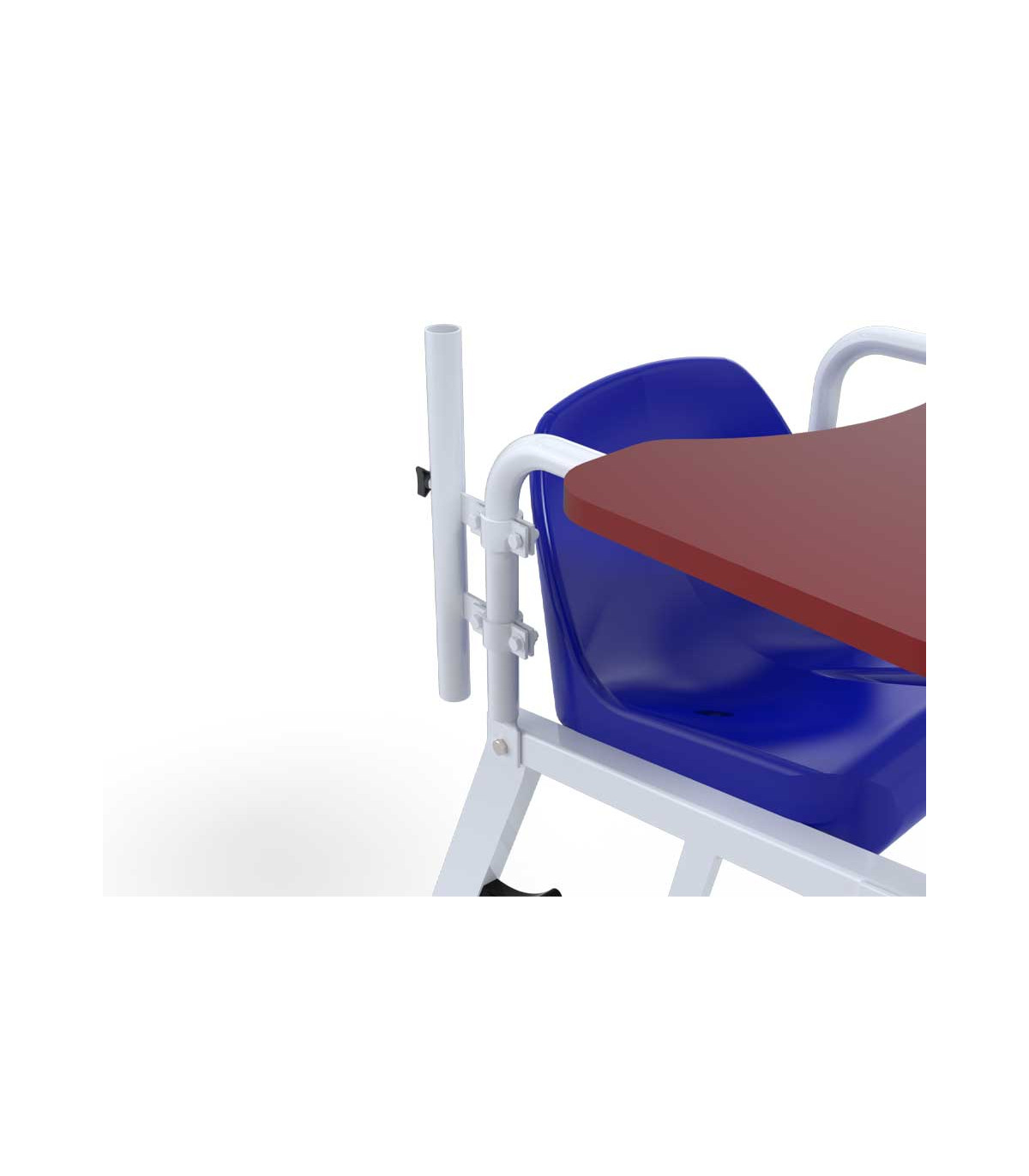 SUPPORT PARASOL POUR CHAISE DE SURVEILLANCE OU CHAISE ARBITRE TENNIS