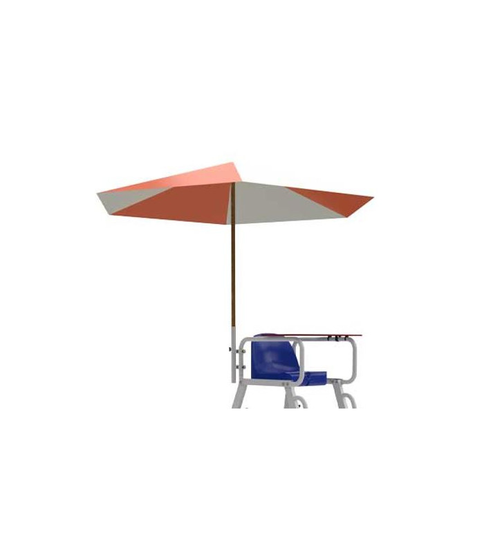 SUPPORT PARASOL POUR CHAISE DE SURVEILLANCE OU CHAISE ARBITRE TENNIS