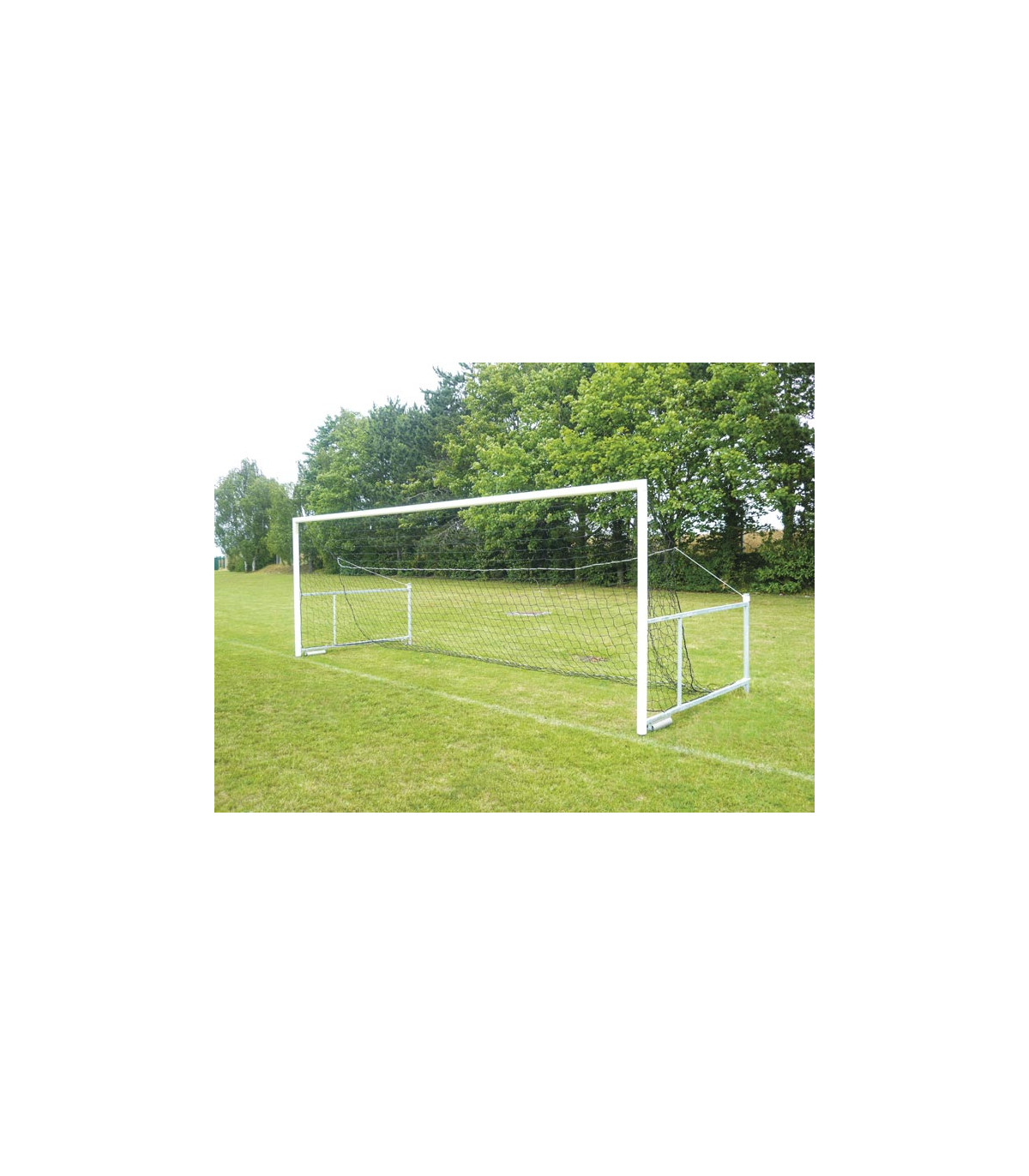 PAIRE DE BUTS DE FOOTBALL RABATTABLES ECO A 8 - 2,10 M à 3,10 M