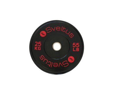 DISQUE DE MUSCULATION CAOUTCHOUC ⌀ 50 MM 25 KG
