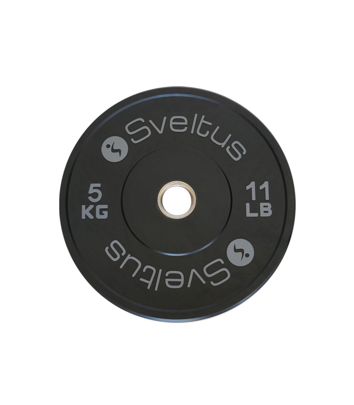 DISQUE DE MUSCULATION CAOUTCHOUC ⌀ 50 MM 5 KG