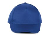 CASQUETTE POLYESTER 5 PANNEAUX BLEU ROY