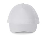 CASQUETTE POLYESTER 5 PANNEAUX BLANC