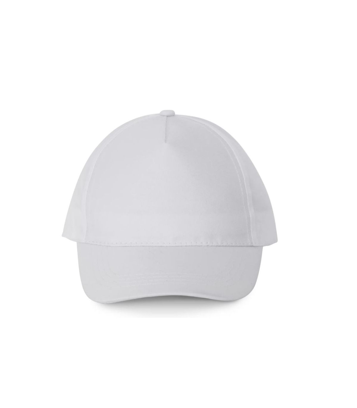 CASQUETTE POLYESTER 5 PANNEAUX BLANC