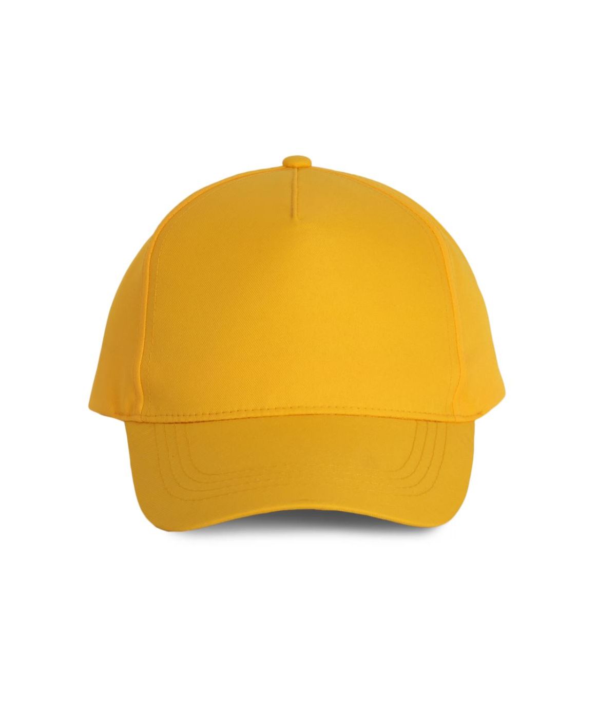 CASQUETTE POLYESTER 5 PANNEAUX JAUNE