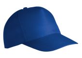 CASQUETTE POLYESTER 5 PANNEAUX BLEU ROY