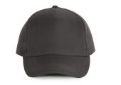 CASQUETTE POLYESTER 5 PANNEAUX GRIS