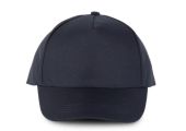 CASQUETTE POLYESTER 5 PANNEAUX BLEU MARINE