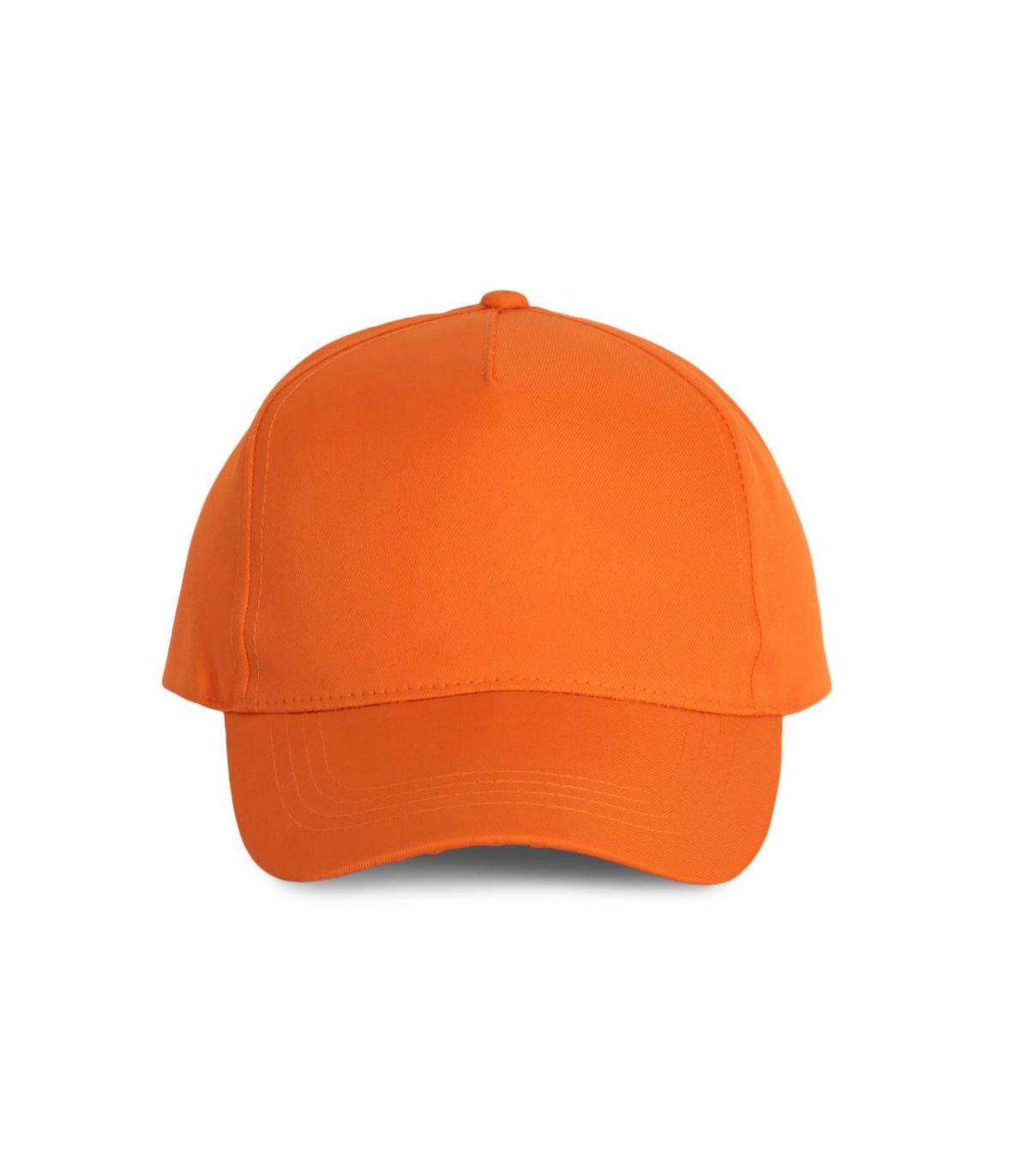CASQUETTE POLYESTER 5 PANNEAUX ORANGE