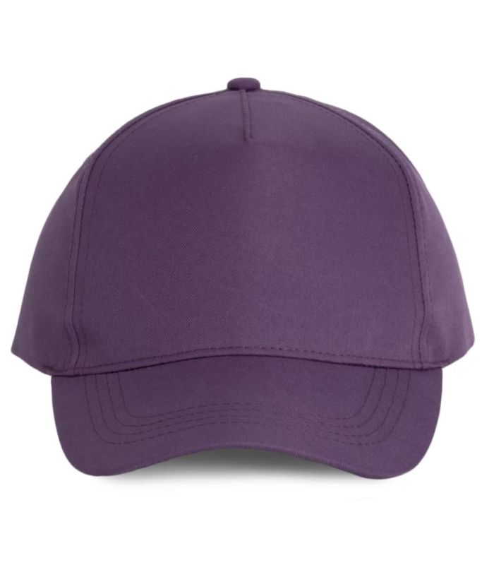 CASQUETTE POLYESTER 5 PANNEAUX VIOLET