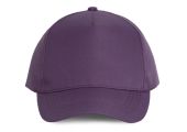 CASQUETTE POLYESTER 5 PANNEAUX VIOLET