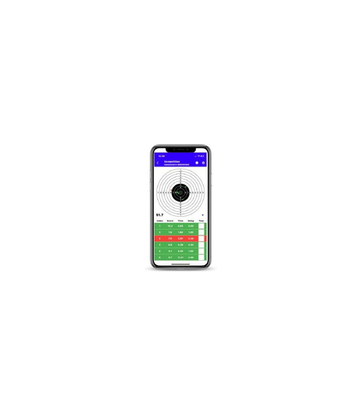 ECRAN SMARTPHONE CIBLE  S-BOX CONNECT