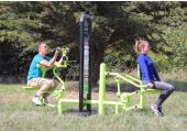 COMBINÉ BICEPS TRICEPS FITNESS EXTÉRIEUR VUE 2