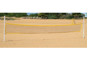POTEAUX BEACH TENNIS EN ALUMINIUM BLANC