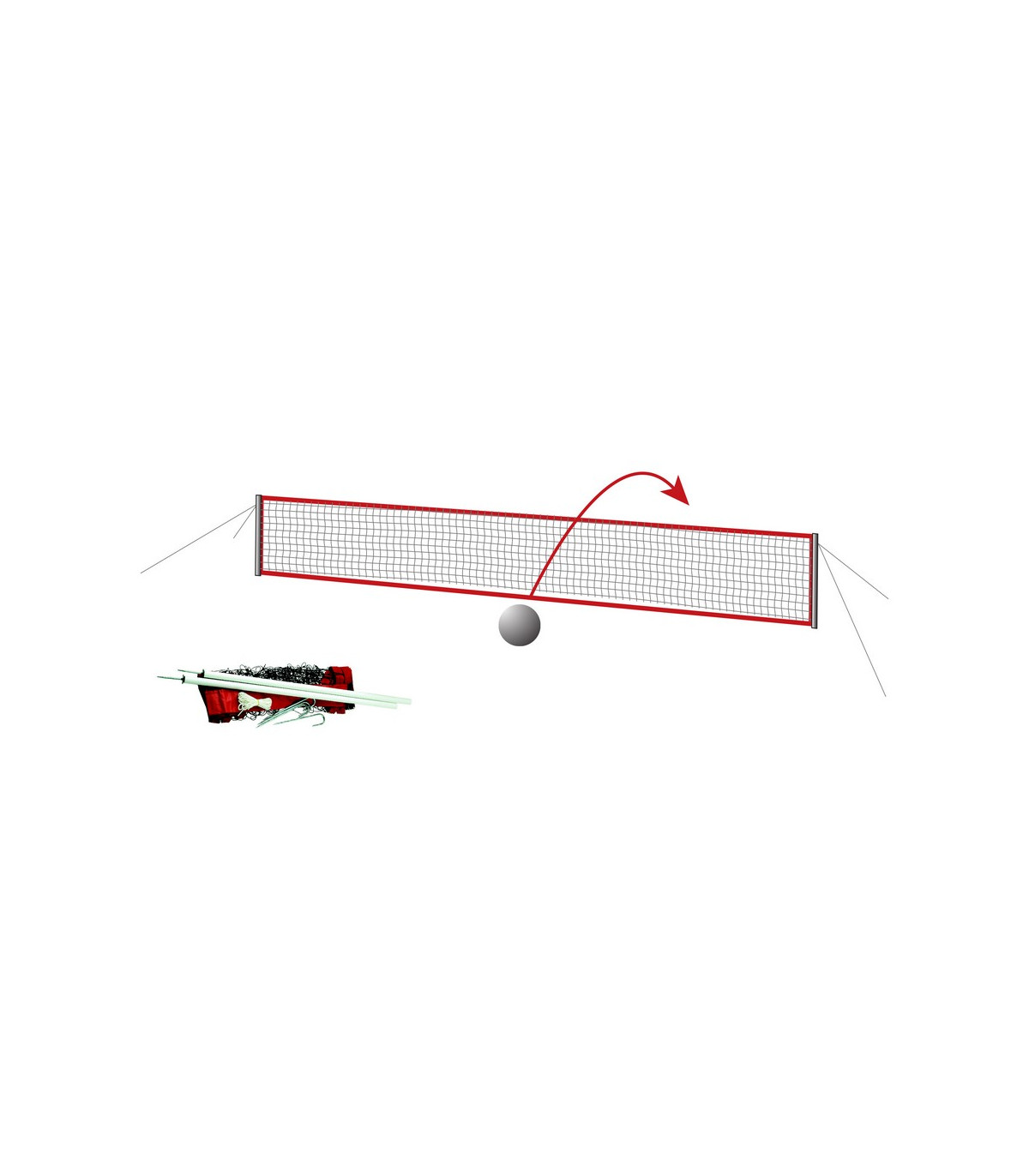 KIT TENNIS BALLON TERRAIN HERBE