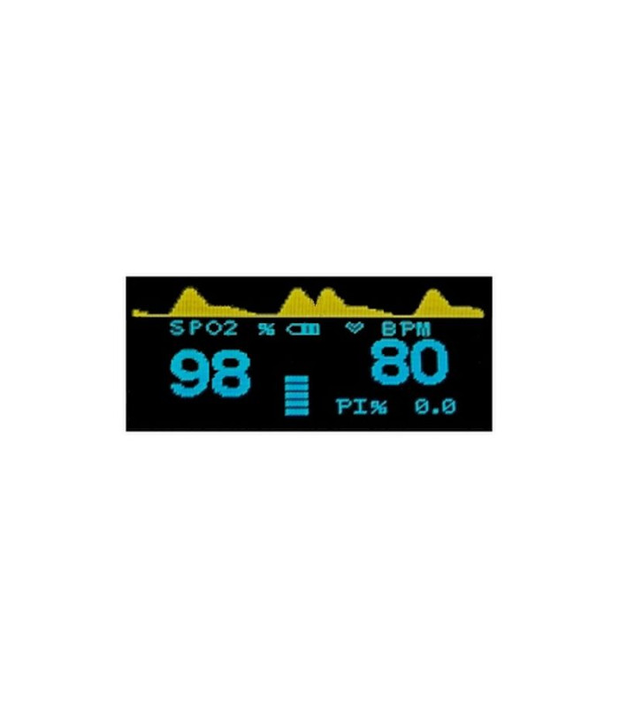 ECRAN OXYMETRE - CARDIO FREQUENCEMETRE