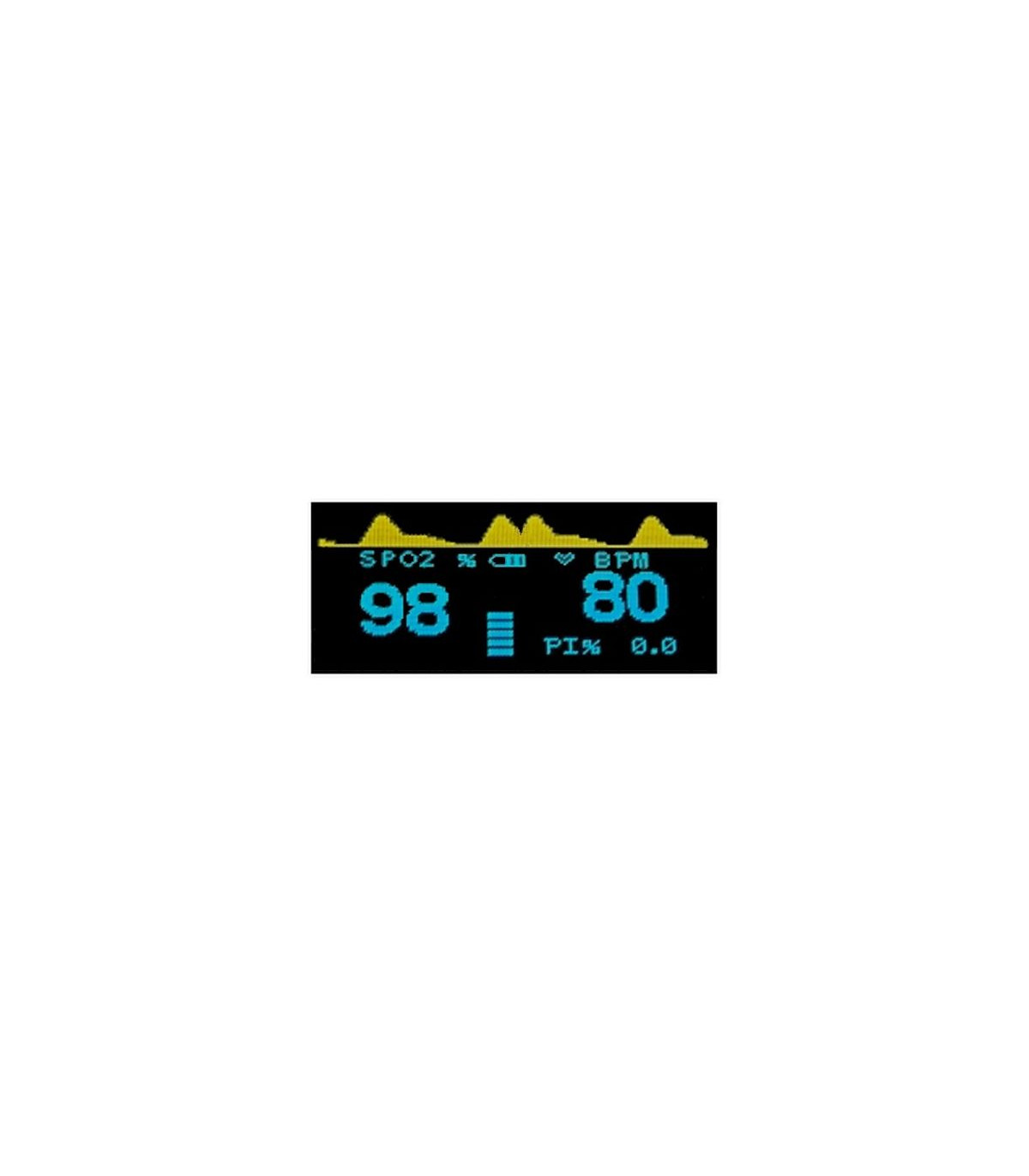 ECRAN OXYMETRE - CARDIO FREQUENCEMETRE