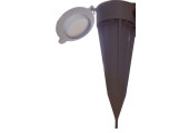 VUE COUVERCLE  FOURREAU CONIQUE POUR POTEAU DE CORNER