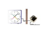 MONTAGE CHRONOMETRE MURAL CRUCIFORME NATATION 1 X 1 M