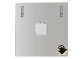 VUE DOS CHRONOMETRE MURAL CRUCIFORME NATATION 1 X 1 M