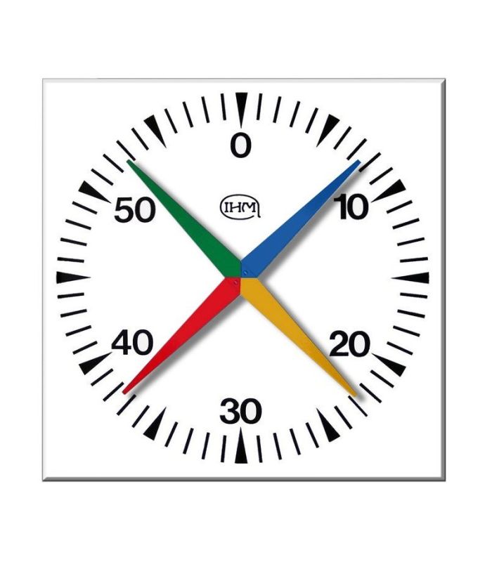 CHRONOMETRE MURAL CRUCIFORME NATATION 1 X 1 M