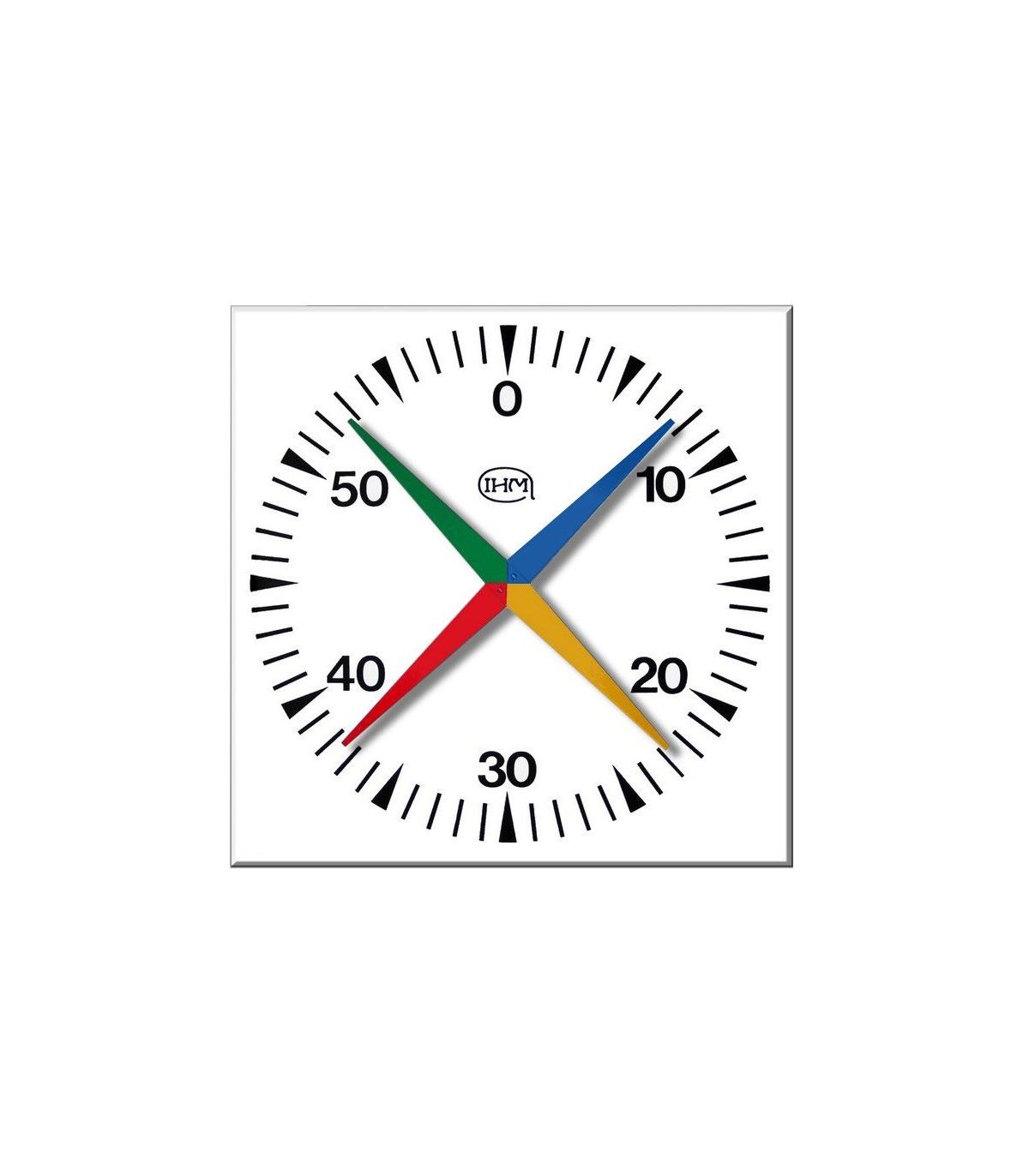 CHRONOMETRE MURAL CRUCIFORME NATATION 1 X 1 M