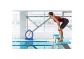 CHRONOMETRE PORTABLE CRUCIFORME NATATION BORD DE BASSIN