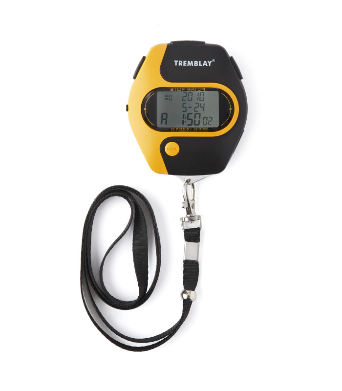 CHRONOMETRE RECHARGEABLE 60 MEMOIRES