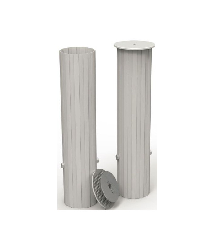 LOT DE 2 FOURREAUX POUR POTEAUX FOOTBALL 102 MM