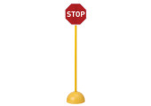 PANNEAU DE SIGNALISATION ROUTIÈRE STOP SOCLE LESTABLE