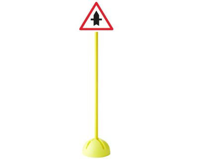 PANNEAU DE SIGNALISATION ROUTIÈRE INTERSECTION