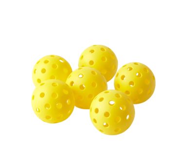 LOT DE 6 BALLES DE PICKLEBALL