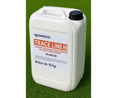 LOT DE 10 BIDONS PEINTURE POUR TRACAGE DE TERRAIN PRÊTE A L'EMPLOI HD